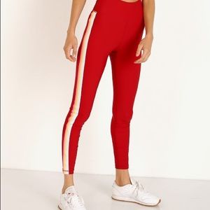 Spiritual Gangster Leggings Red Rainbow XS, NWT